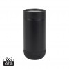 VINGA Erie RCS recycled SS push mug 350 ML in Black