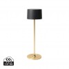 VINGA Nauro RCS recycled ABS table lamp in Golden