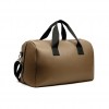 VINGA Bermond RCS recycled PU weekend bag in Brown