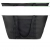 VINGA Livorno GRS recycled polyester weekend bag in Black