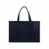 VINGA Hilo AWARE™ recycled canvas maxi tote bag in Navy