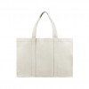 VINGA Hilo AWARE™ recycled canvas maxi tote bag in Off White