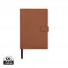 VINGA Timo PU RCS RPET notebook in Brown