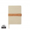 VINGA Bosler RCS recycled paper notebook in Beige