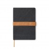 VINGA Bosler RCS recycled paper notebook in Black