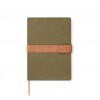 VINGA Bosler RCS recycled paper notebook in Green