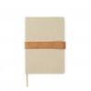 VINGA Bosler RCS recycled paper notebook in Greige