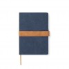 VINGA Bosler RCS recycled paper notebook in Navy