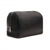 VINGA Bermond RCS recycled PU toiletry bag in Black