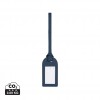 VINGA Baltimore RCS recycled polyester luggage tag in Navy