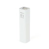 Promotional White Cuboid Power Bank in White