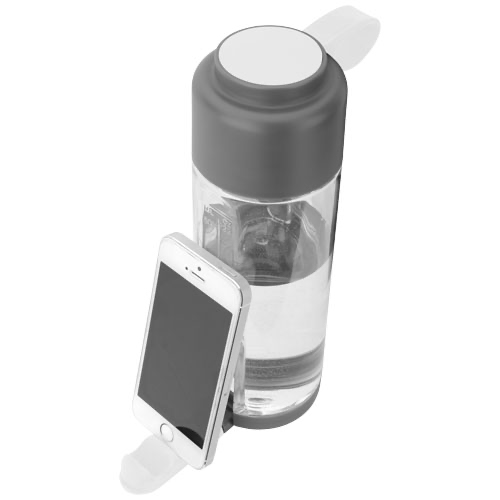 Techno bottle with phone holder