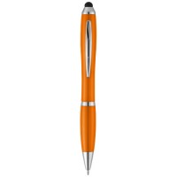 Nash stylus ballpoint pen with coloured grip