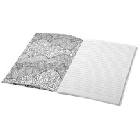Doodle colouring notebook
