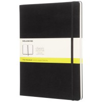 MOLESKINE Classic XL hard cover notebook - plain