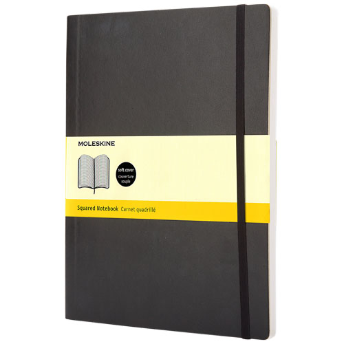 MOLESKINE Classic XL soft cover notebook - squared