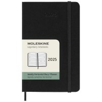 Moleskine horizontal hard cover 12 month PK weekly planner