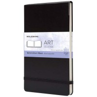 Moleskine large art water colour album