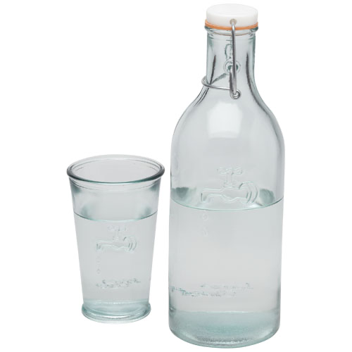 Ford 970 ml water carafe made from recycled glass