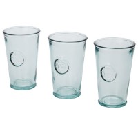 Copa 3-piece 300 ml recycled glass set