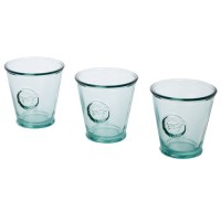 Copa 3-piece 250 ml recycled glass set