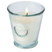 Luzz soybean candle with recycled glass holder