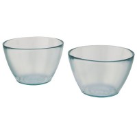 Cuenc 2-piece recycled glass bowl set