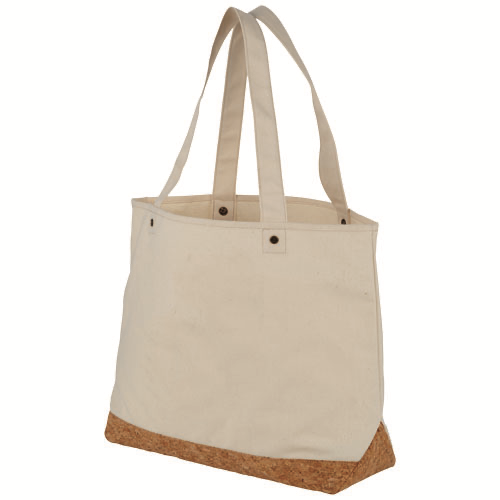 Napa 406 g/m² cotton and cork tote bag