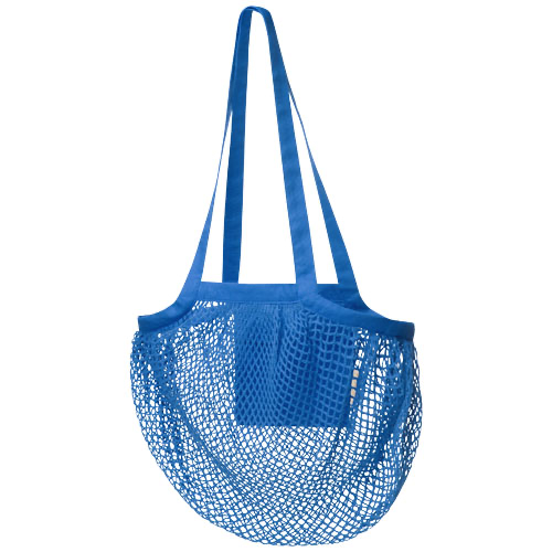 Pune 100 g/m² GOTS organic mesh cotton tote bag 6L