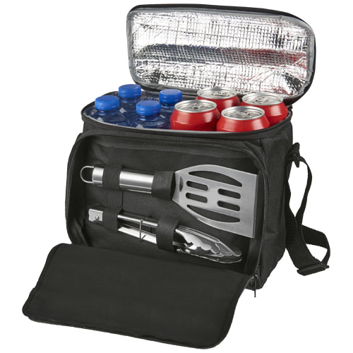 Mill 2-piece BBQ set with cooler bag