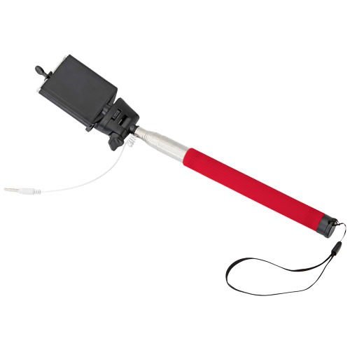 Wire extendable selfie stick