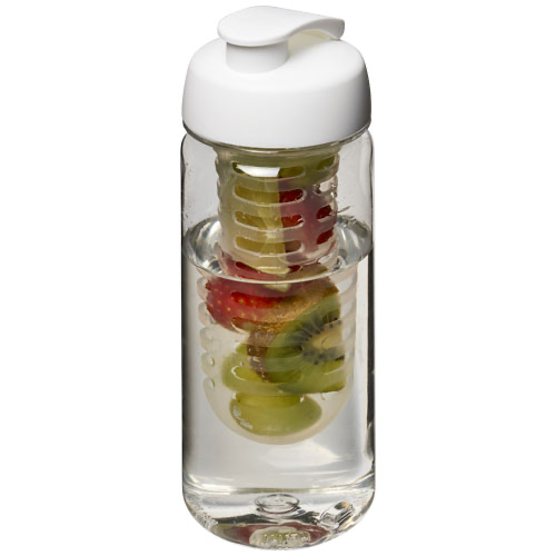 H2O Octave Tritan? 600 ml flip lid bottle & infuser