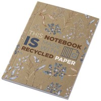 Novella Austen A6 recycled soft cover kraft notebook - 50 sheets