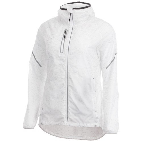Signal reflective packable ladies jacket