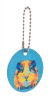 custom keyring, circle