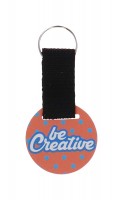 custom keyring, round