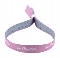 custom RPET festival bracelet