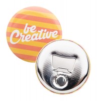 pin button bottle opener