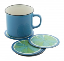 paper coaster, circle