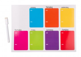 magnetic note board