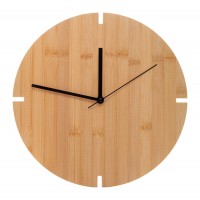 bamboo wall clock