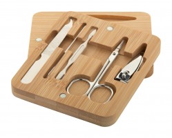 bamboo manicure set
