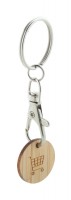 trolley coin keyring