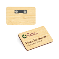 Bamboo Name Badges