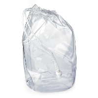 Clear Drawstring PVC Bag