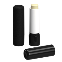 Black Frosted Lip Balm Stick, 4.6g