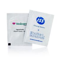 Single Antibac Wet Wipe Printed 2-colour, 60 X 80mm