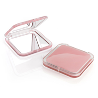 Pink Acrylic Compact Mirror
