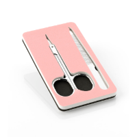 Pink Credit Card Style Manicure Set