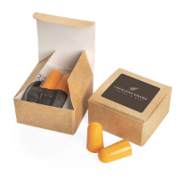 Pair Of Ear Plugs In A Box